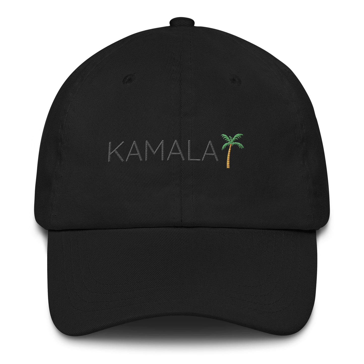 Kamala coconut tree emoji dad hat