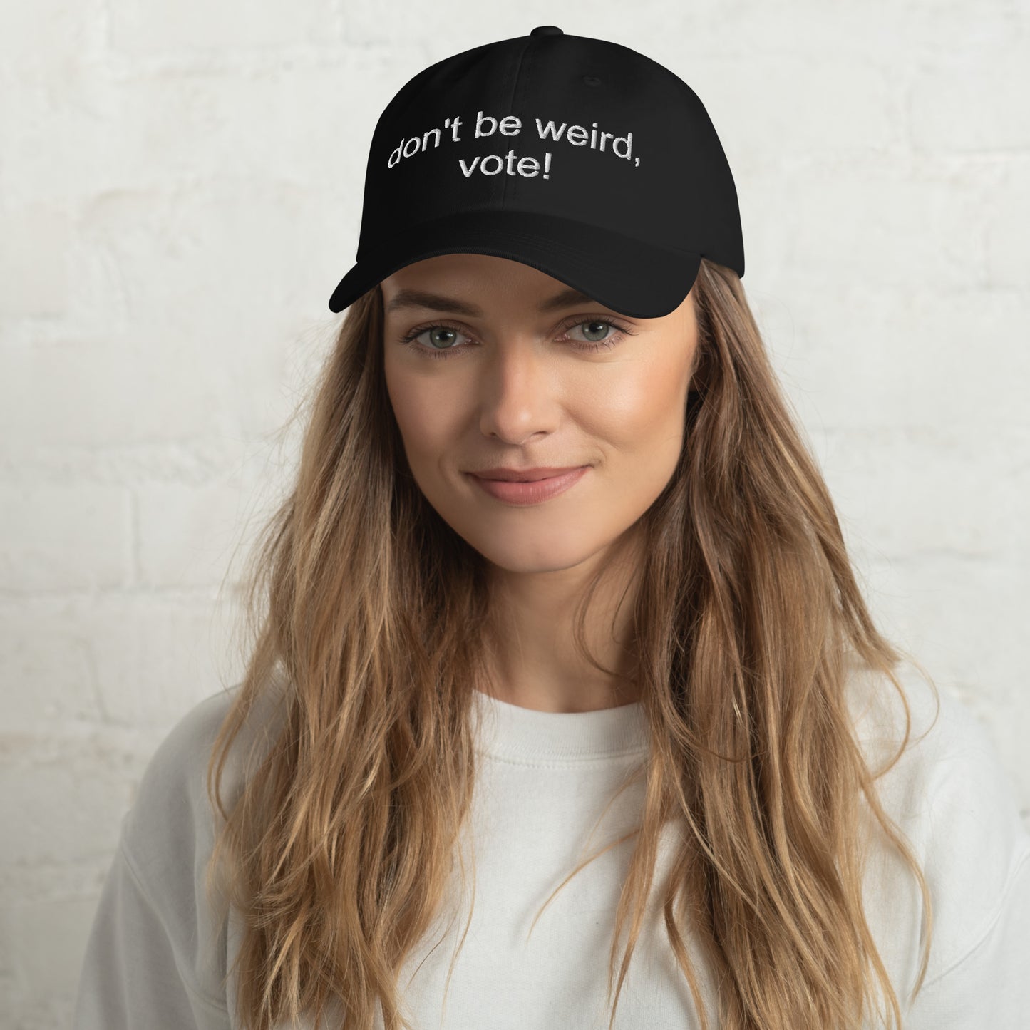 2024 election kamala harris walz dad hat