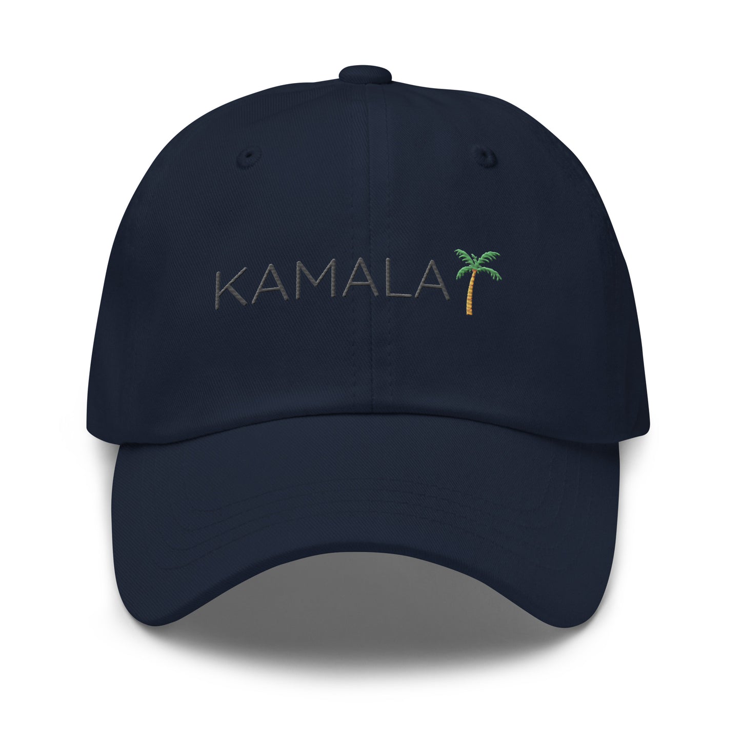 Kamala coconut tree emoji dad hat