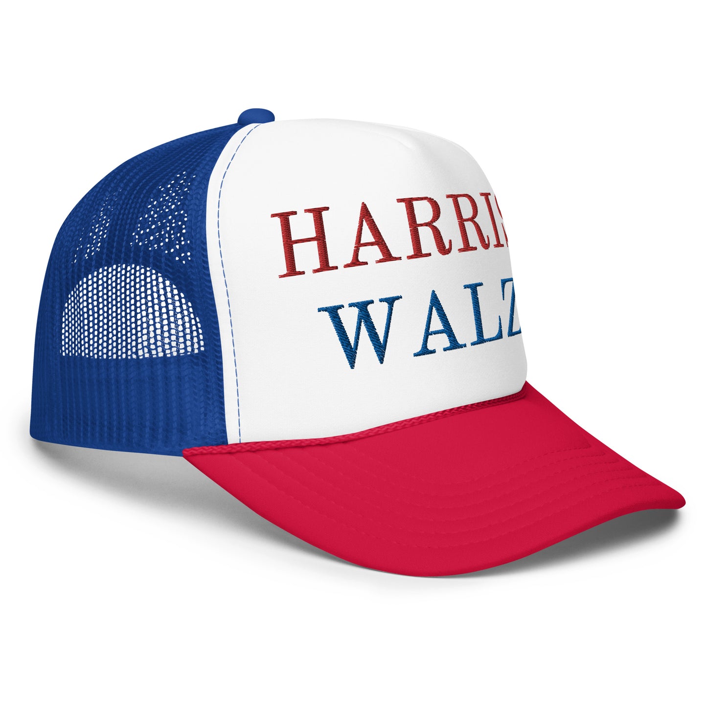 Harris Walz trucker hat