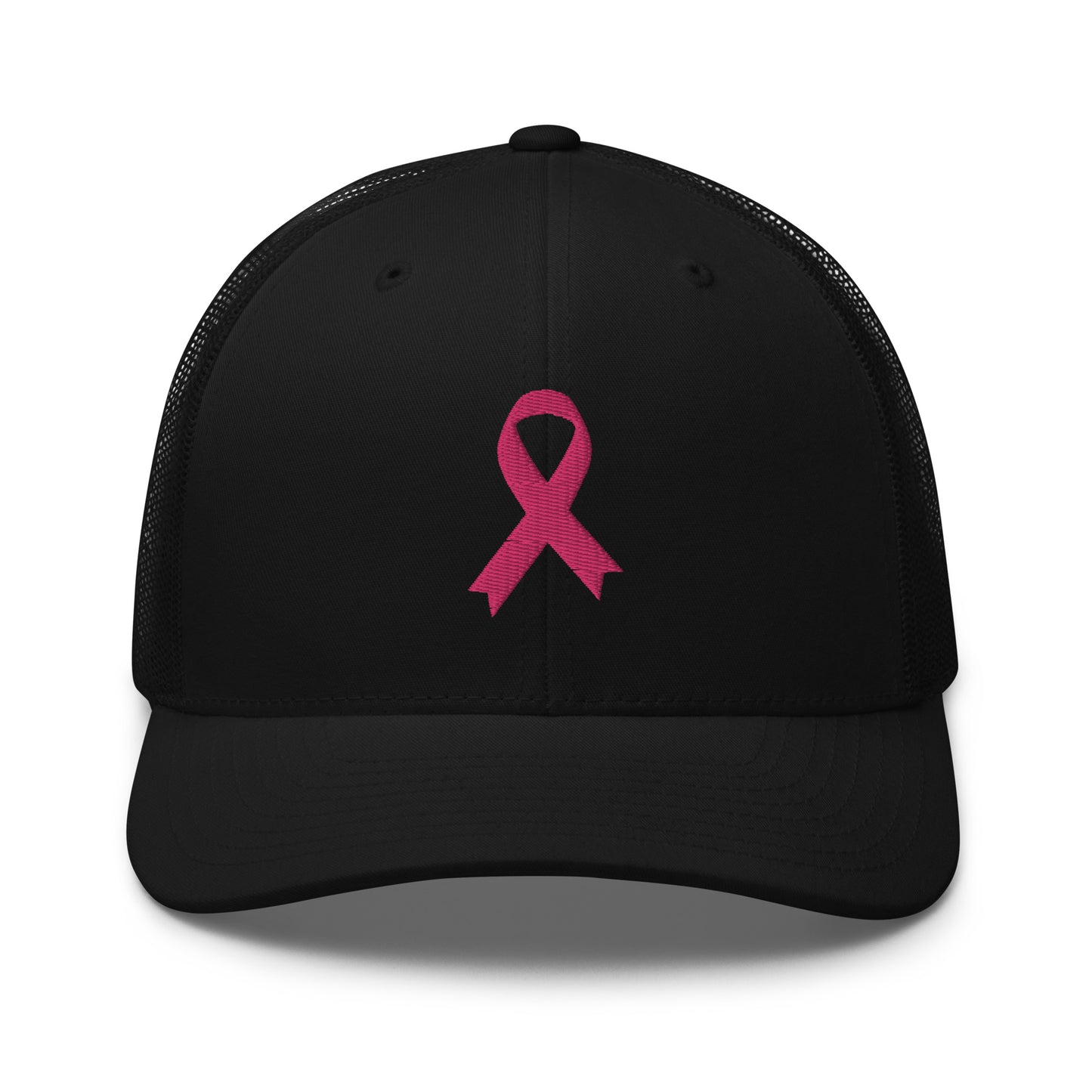 Embroidered breast cancer survivor trucker hat, breast cancer awareness hat