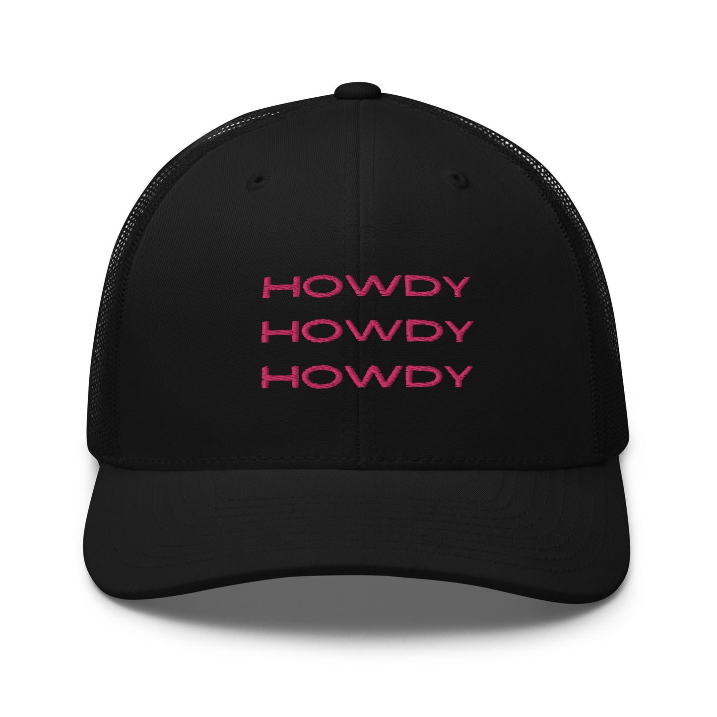 howdy embroidered trucker hat howdy cap