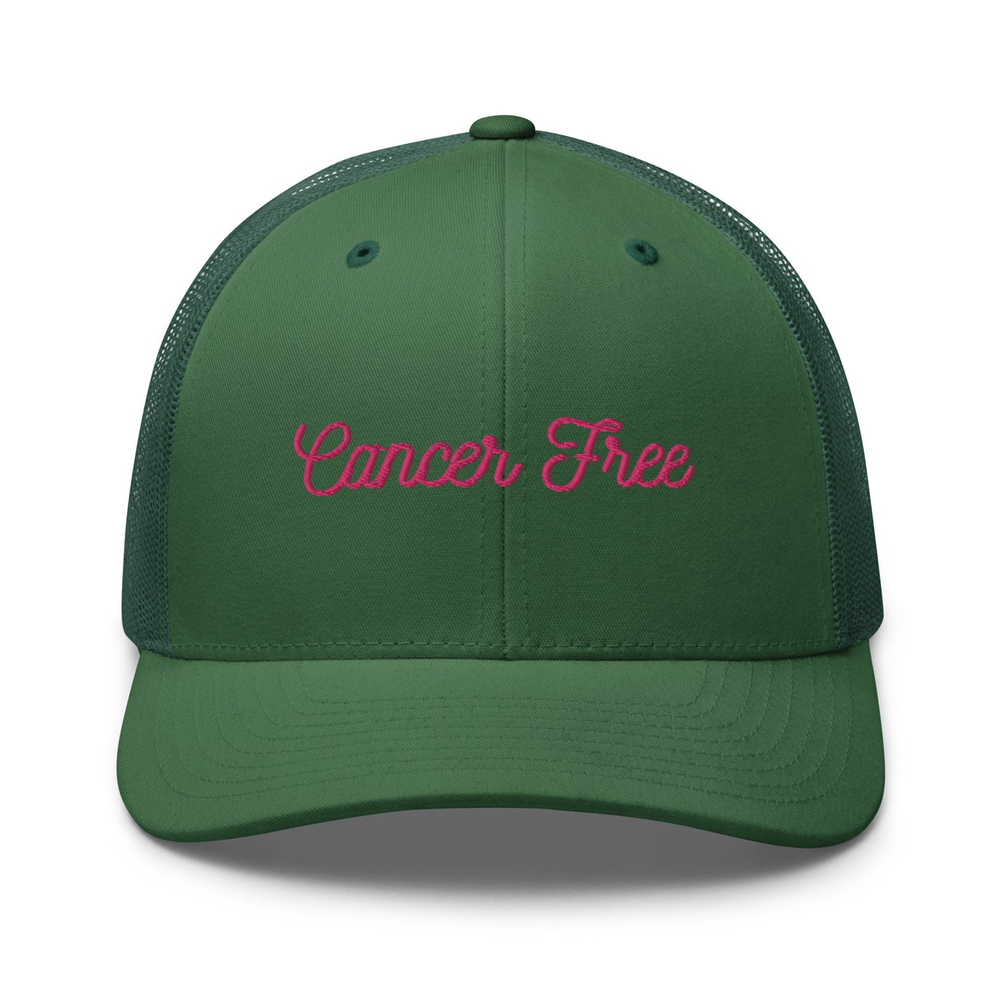 Cancer free trucker cap